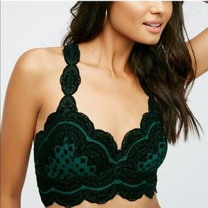 Free People Velvet Bralette